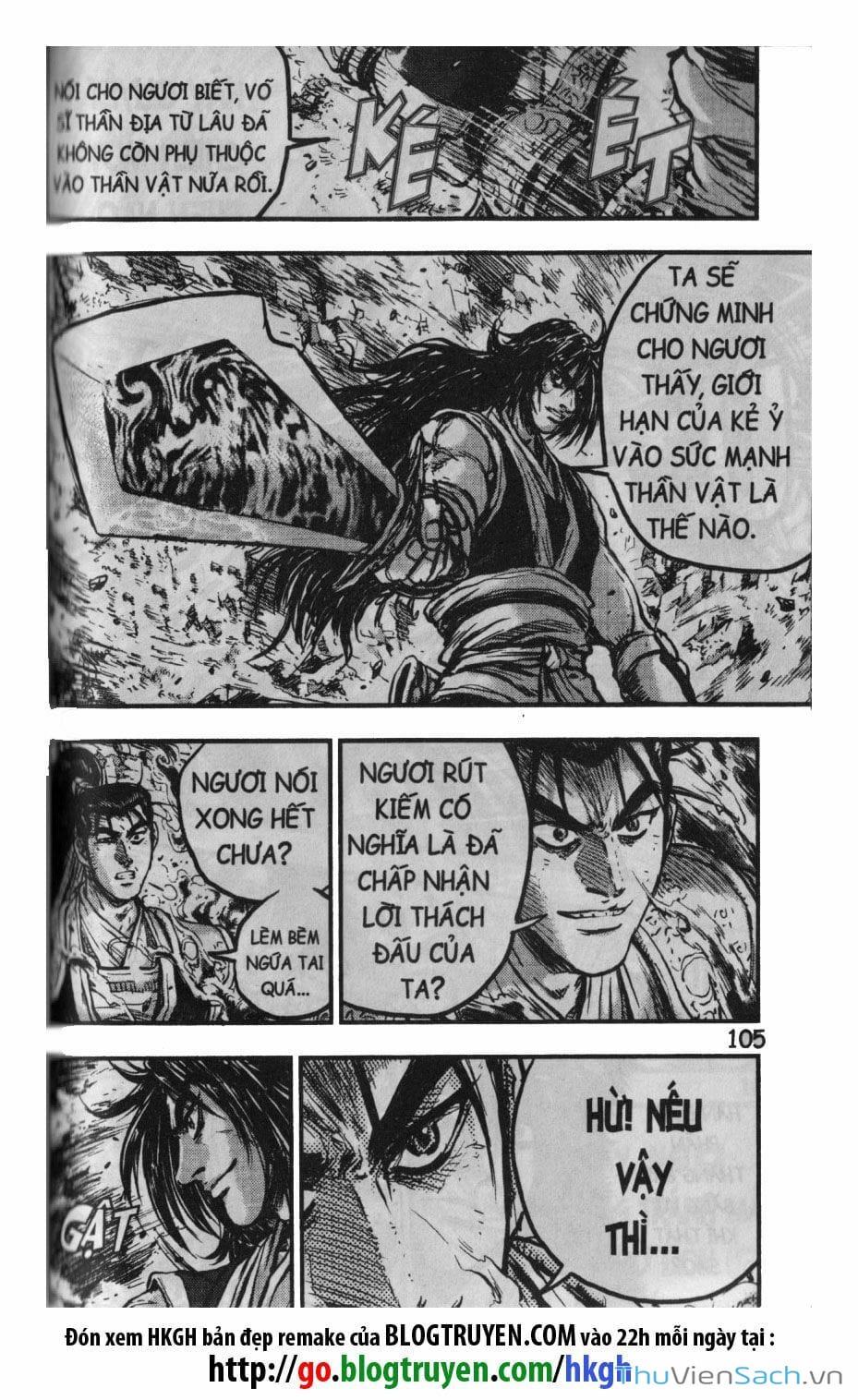 Truyện Tranh Hiệp Khách Giang Hồ trang 4