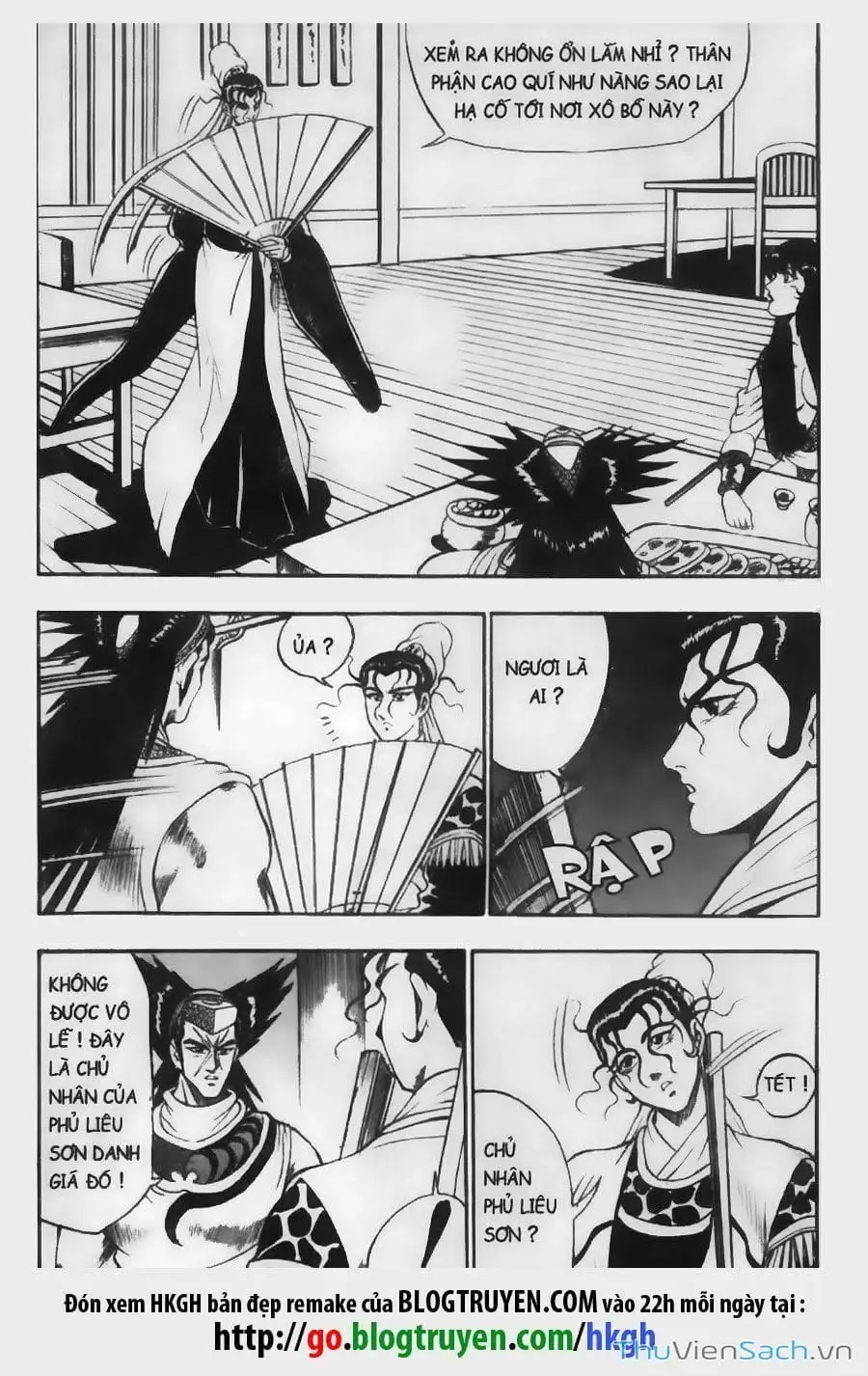 Truyện Tranh Hiệp Khách Giang Hồ trang 4