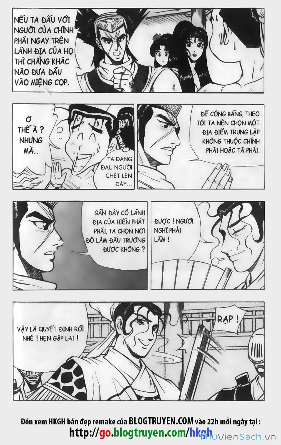 Truyện Tranh Hiệp Khách Giang Hồ trang 4