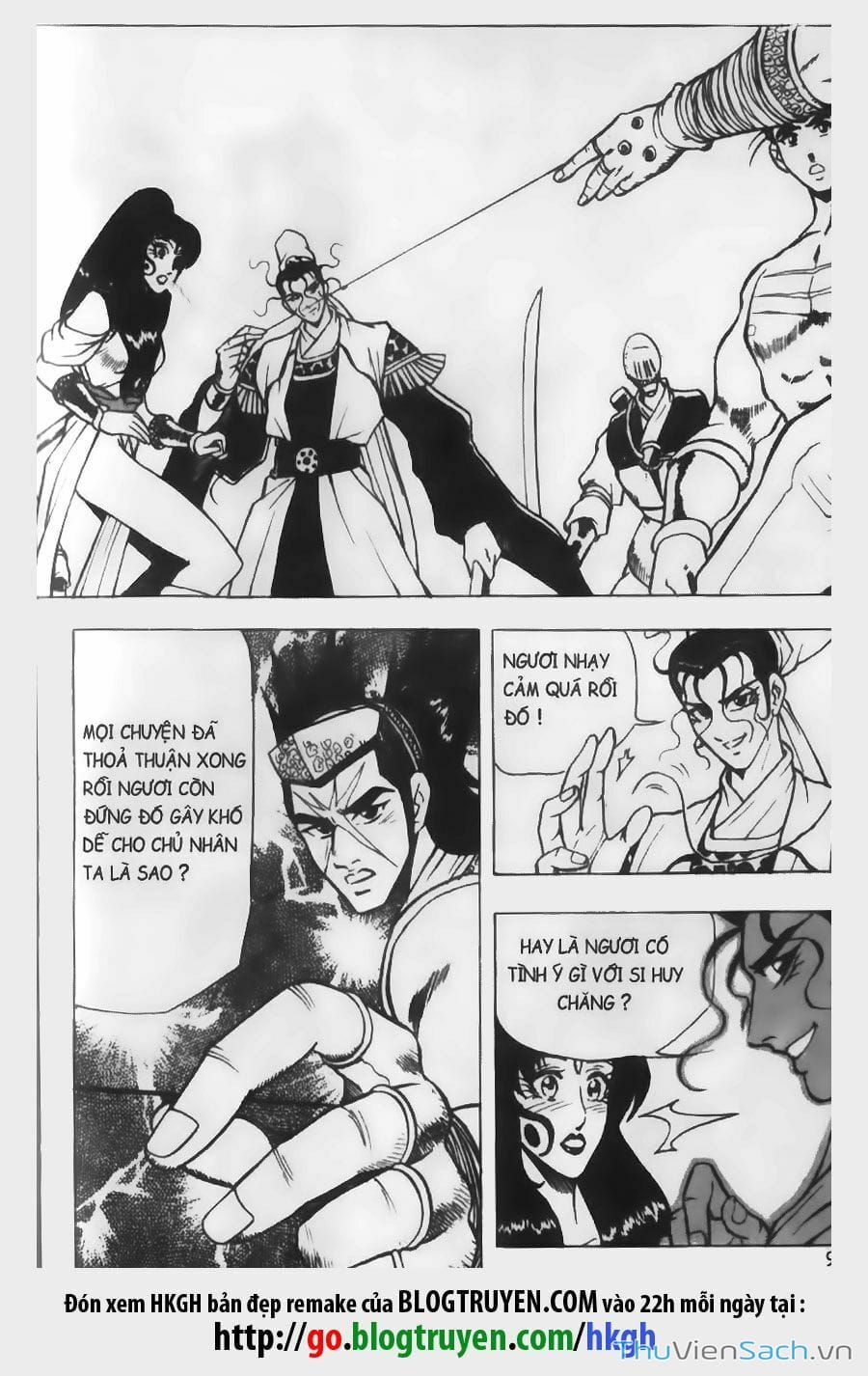Truyện Tranh Hiệp Khách Giang Hồ trang 4