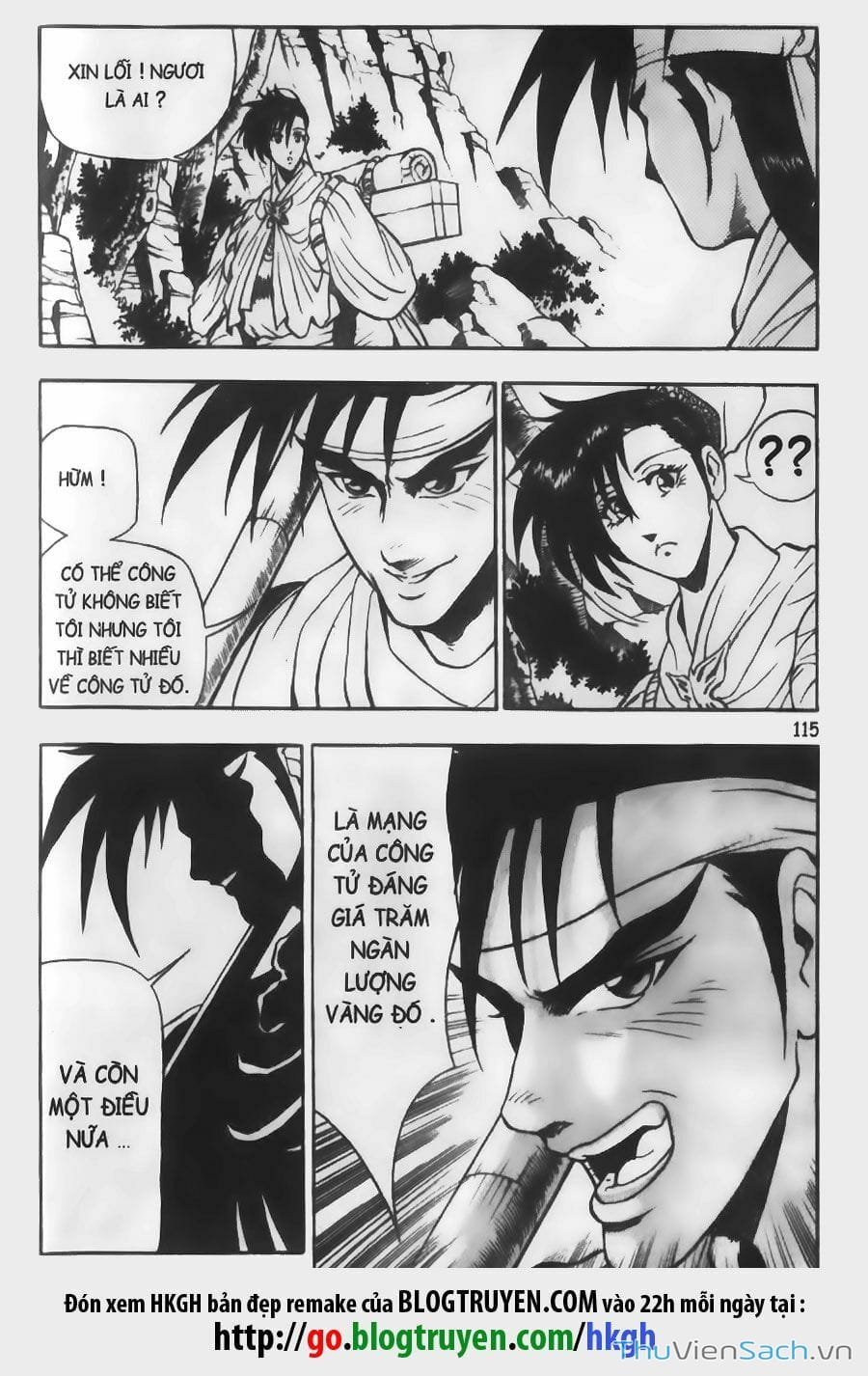 Truyện Tranh Hiệp Khách Giang Hồ trang 4