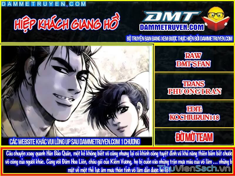 Truyện Tranh Hiệp Khách Giang Hồ trang 4