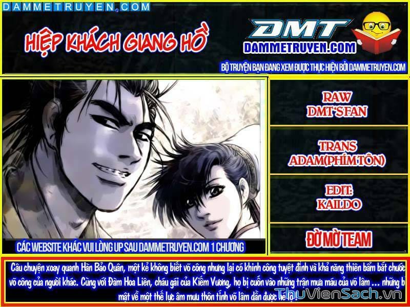 Truyện Tranh Hiệp Khách Giang Hồ trang 4