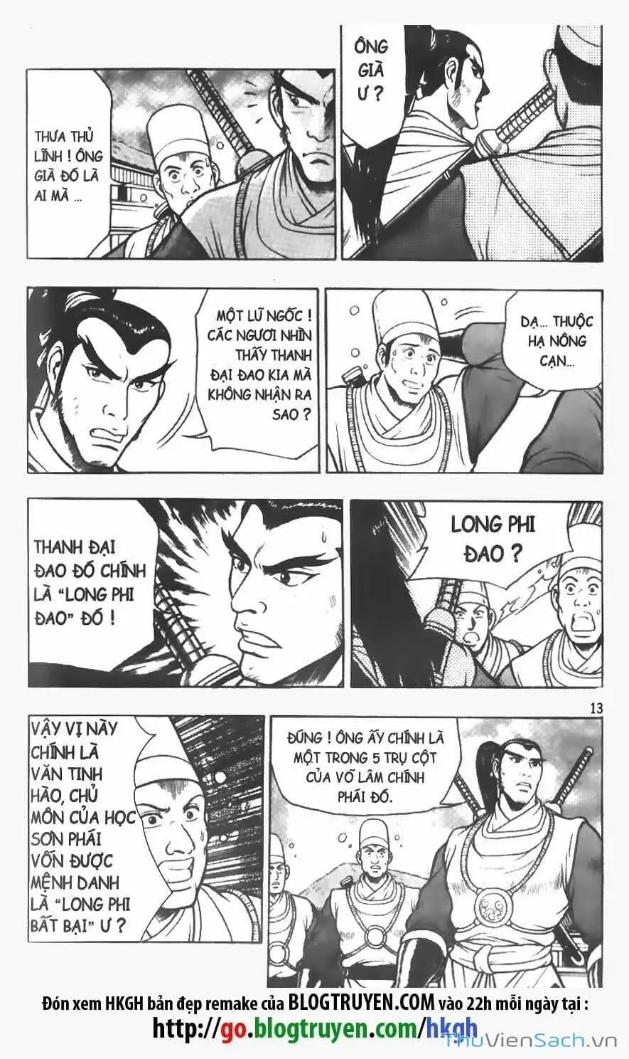 Truyện Tranh Hiệp Khách Giang Hồ trang 4