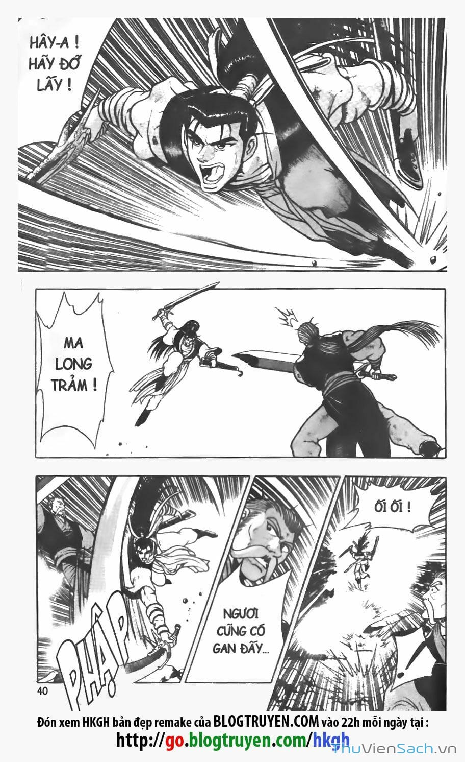Truyện Tranh Hiệp Khách Giang Hồ trang 4