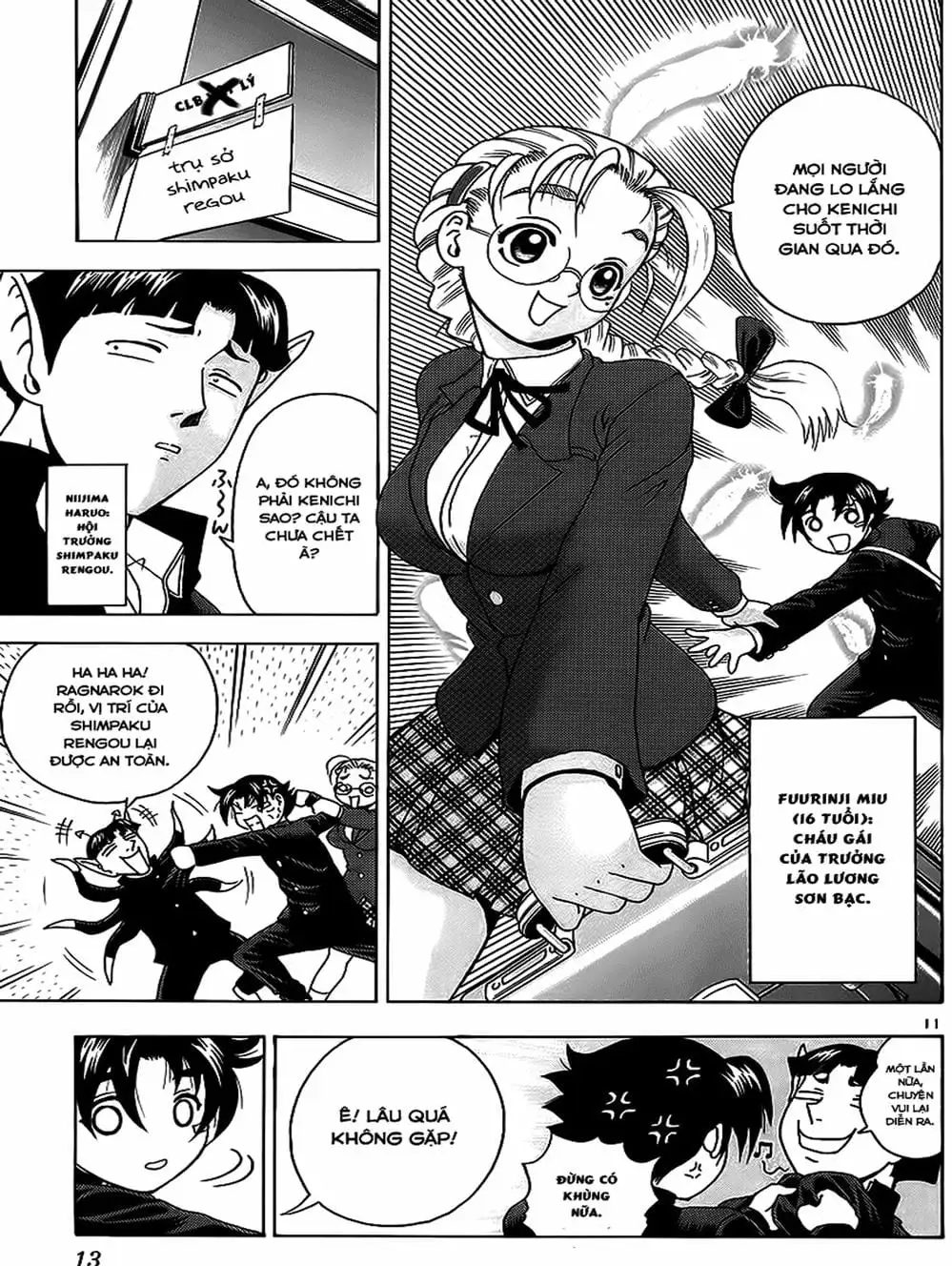 Truyện Tranh Kenichi Võ Sĩ Mạnh Nhất - History’s Strongest Disciple Kenichi trang 5