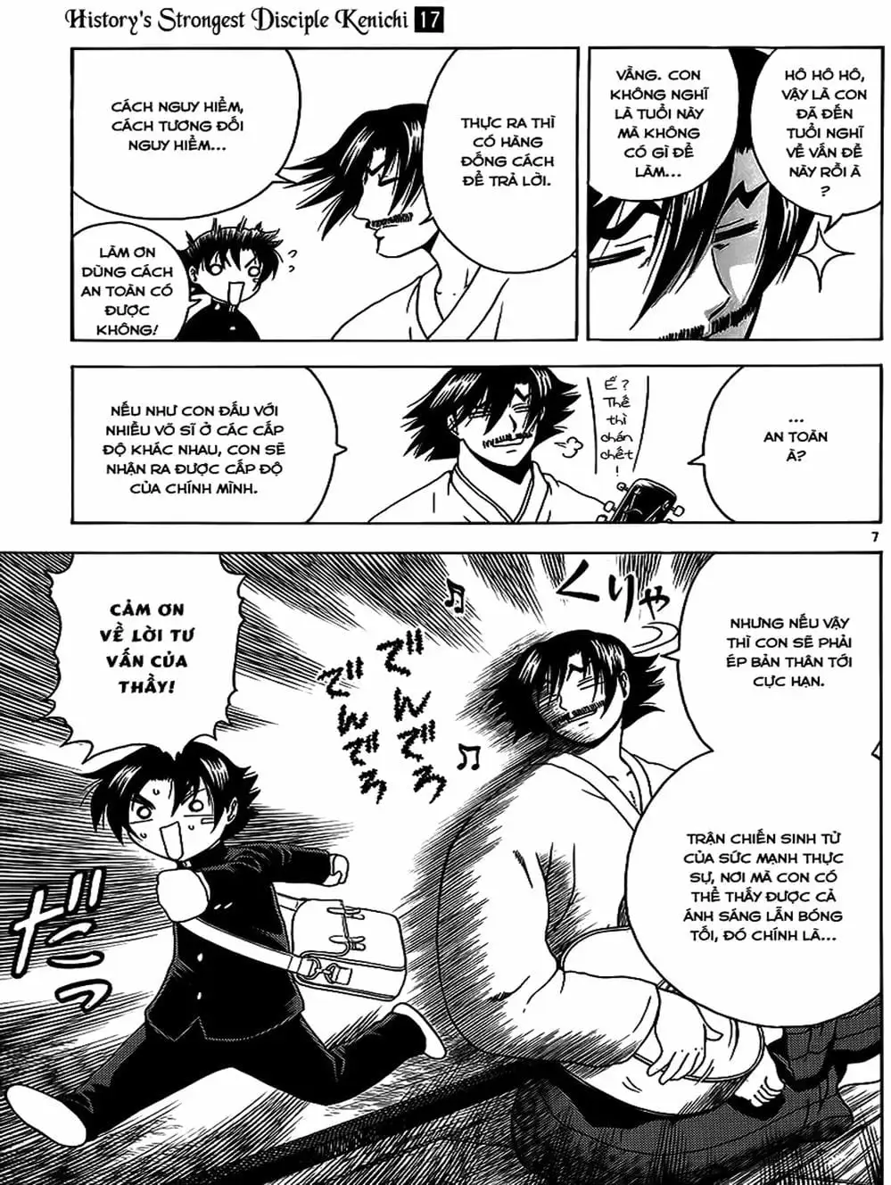 Truyện Tranh Kenichi Võ Sĩ Mạnh Nhất - History’s Strongest Disciple Kenichi trang 5