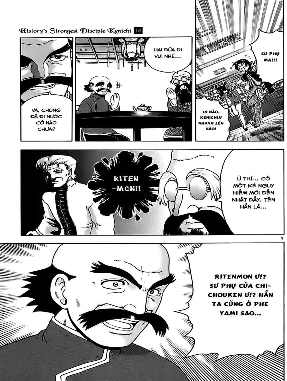 Truyện Tranh Kenichi Võ Sĩ Mạnh Nhất - History’s Strongest Disciple Kenichi trang 5