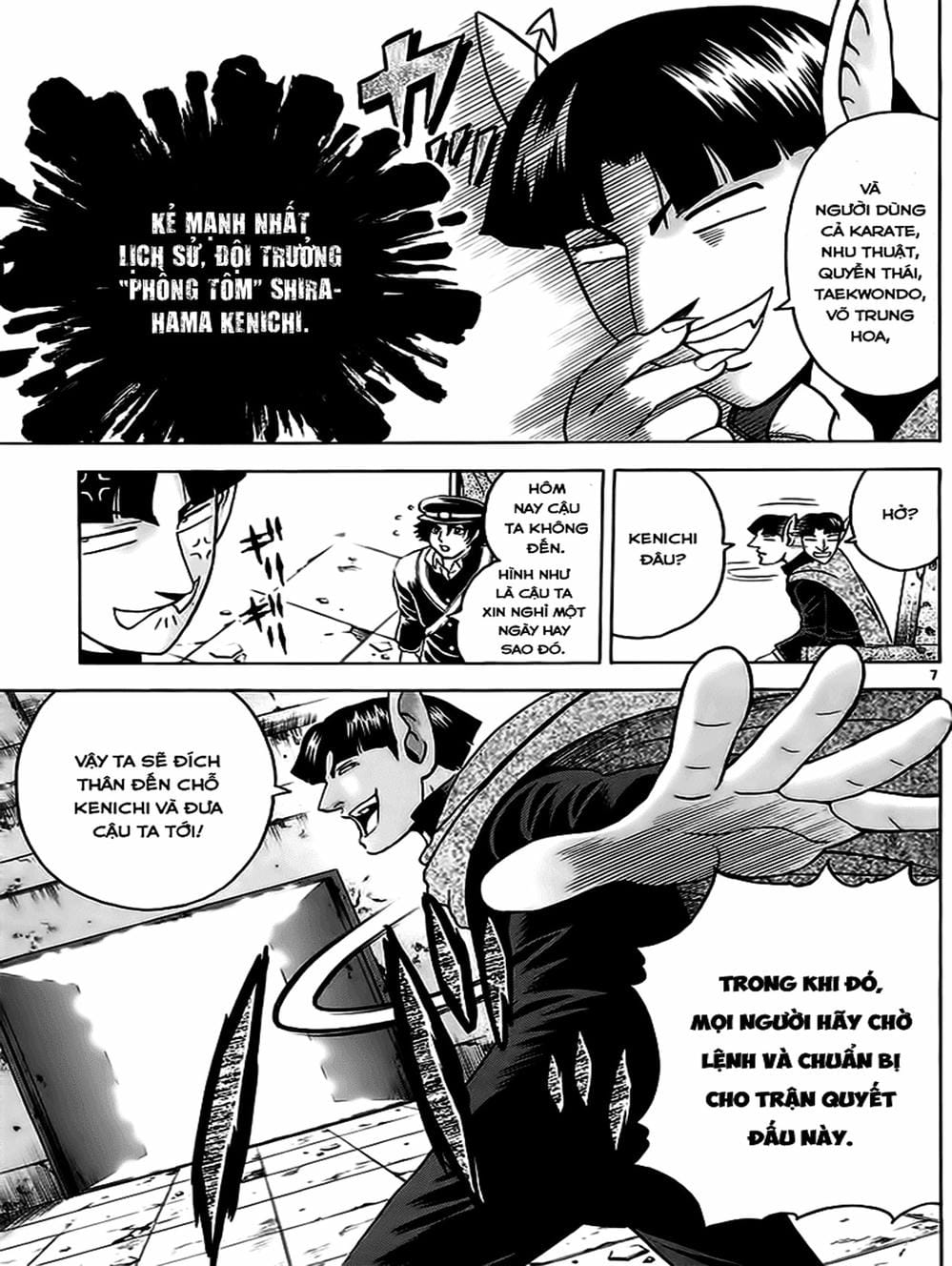 Truyện Tranh Kenichi Võ Sĩ Mạnh Nhất - History’s Strongest Disciple Kenichi trang 5