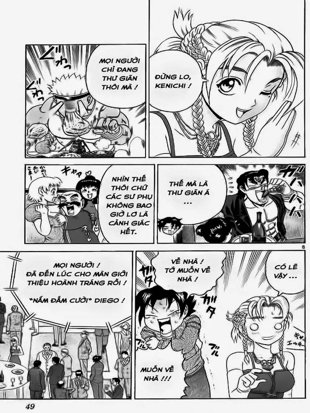 Truyện Tranh Kenichi Võ Sĩ Mạnh Nhất - History’s Strongest Disciple Kenichi trang 5
