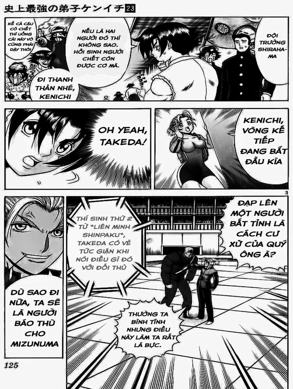 Truyện Tranh Kenichi Võ Sĩ Mạnh Nhất - History’s Strongest Disciple Kenichi trang 5