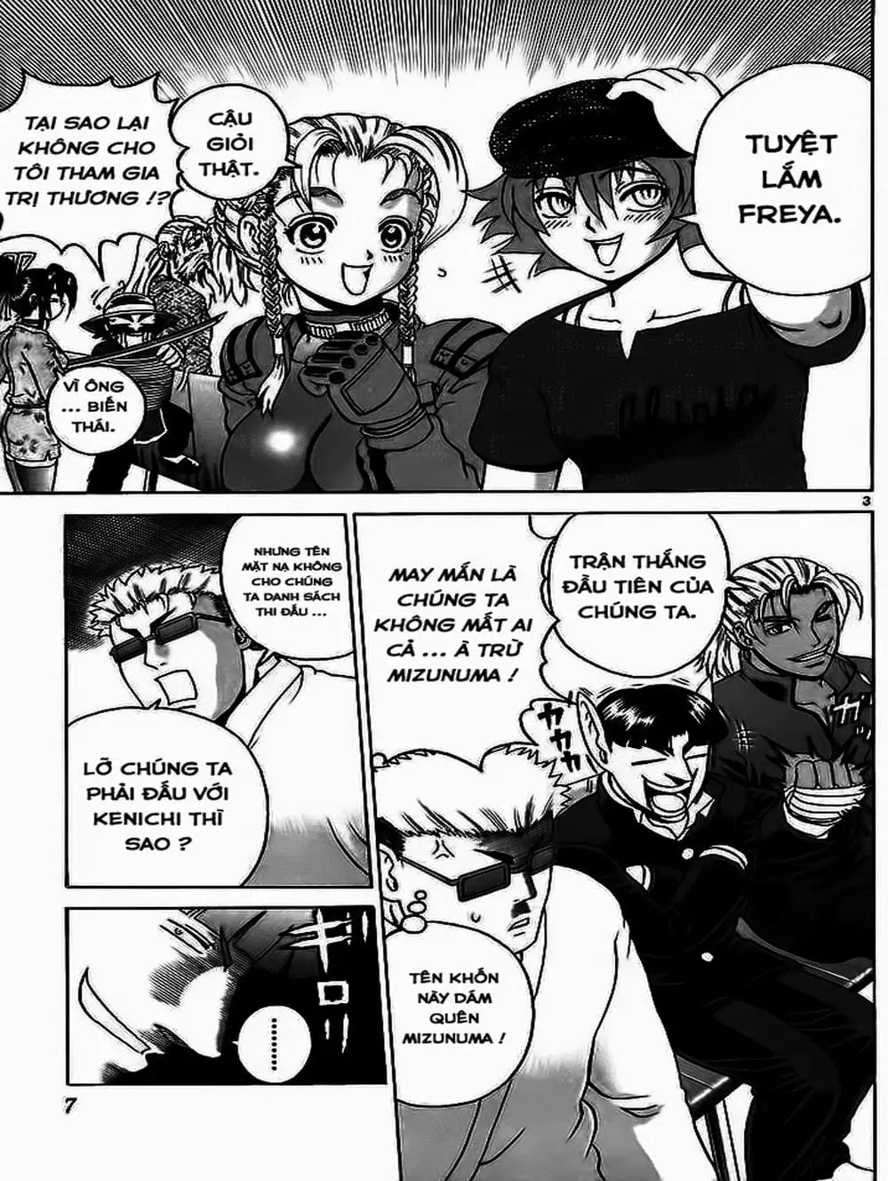 Truyện Tranh Kenichi Võ Sĩ Mạnh Nhất - History’s Strongest Disciple Kenichi trang 5