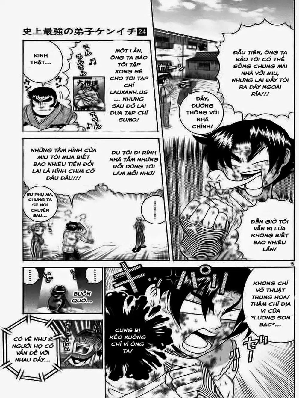 Truyện Tranh Kenichi Võ Sĩ Mạnh Nhất - History’s Strongest Disciple Kenichi trang 5