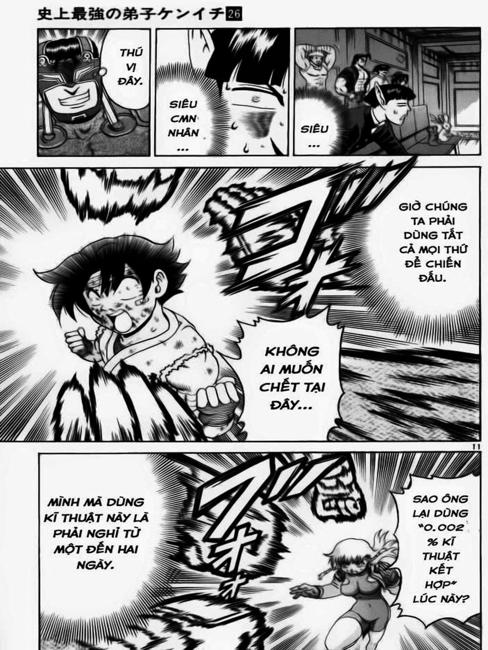 Truyện Tranh Kenichi Võ Sĩ Mạnh Nhất - History’s Strongest Disciple Kenichi trang 5