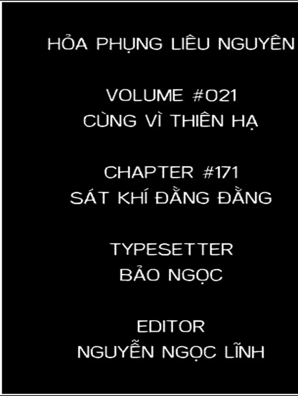 Truyện Tranh Hỏa Phụng Liêu Nguyên trang 3