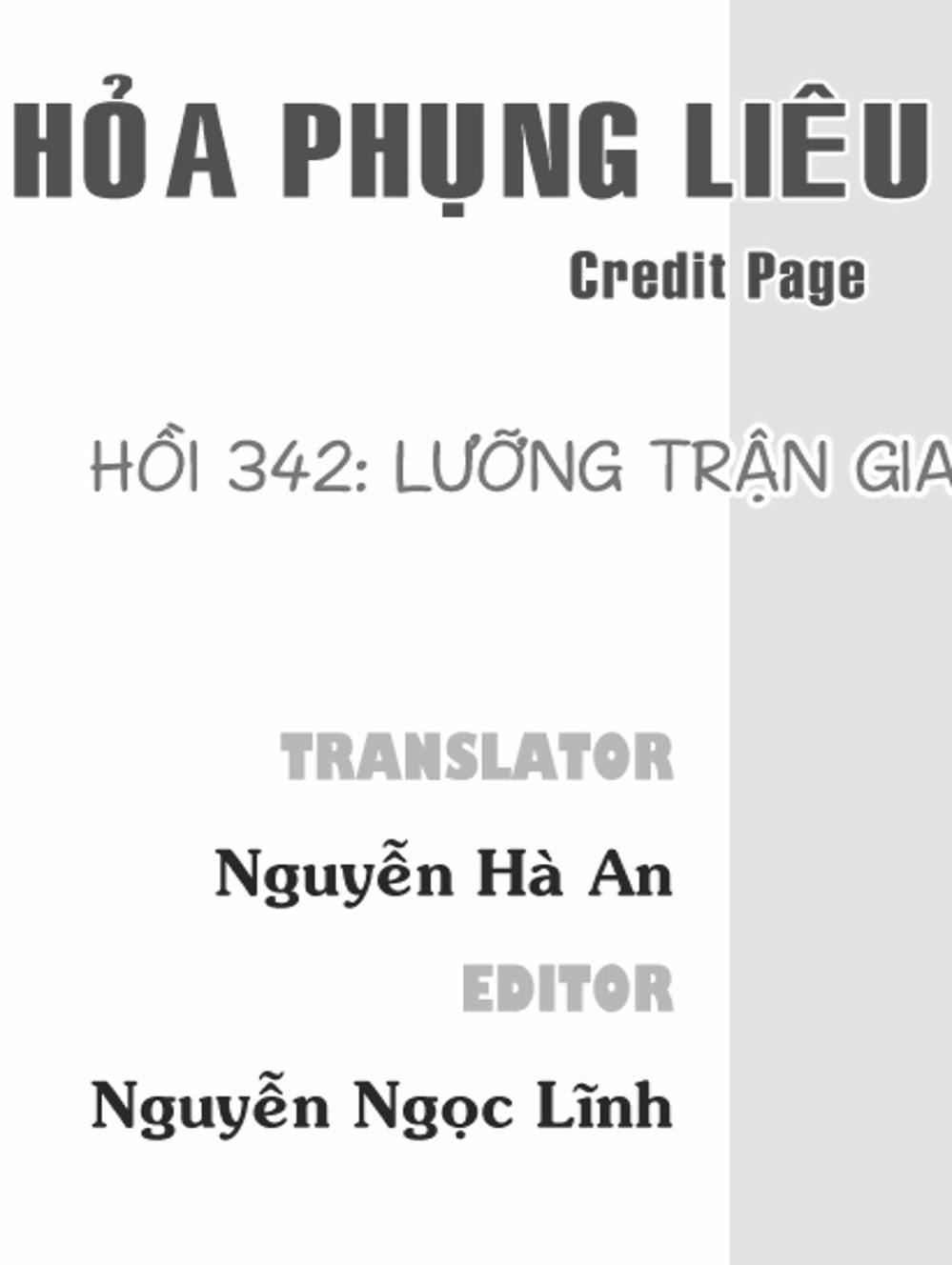 Truyện Tranh Hỏa Phụng Liêu Nguyên trang 3