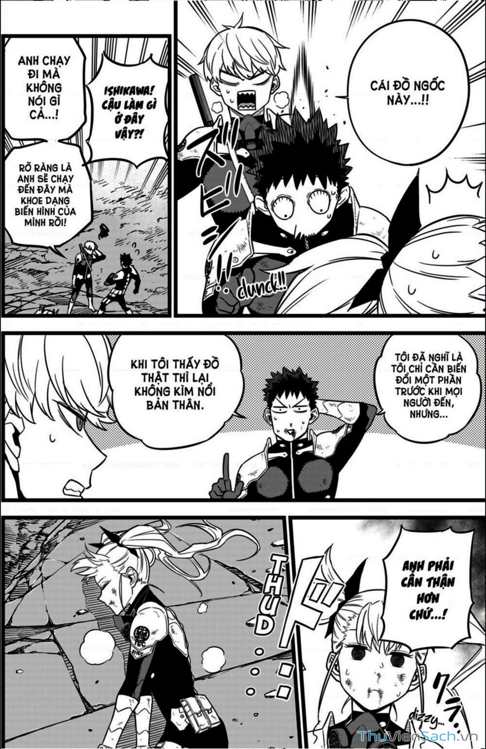 Truyện Tranh Hôm Nay - Tôi Hóa Kaiju trang 5
