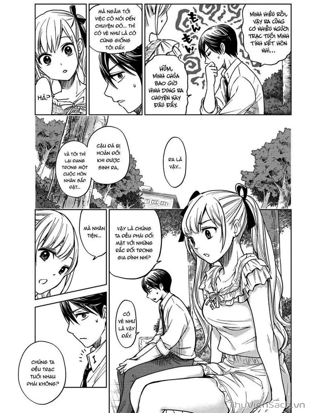 Truyện Tranh Hôn Thê Cúc Cu - Kakko No Iinazuke trang 5