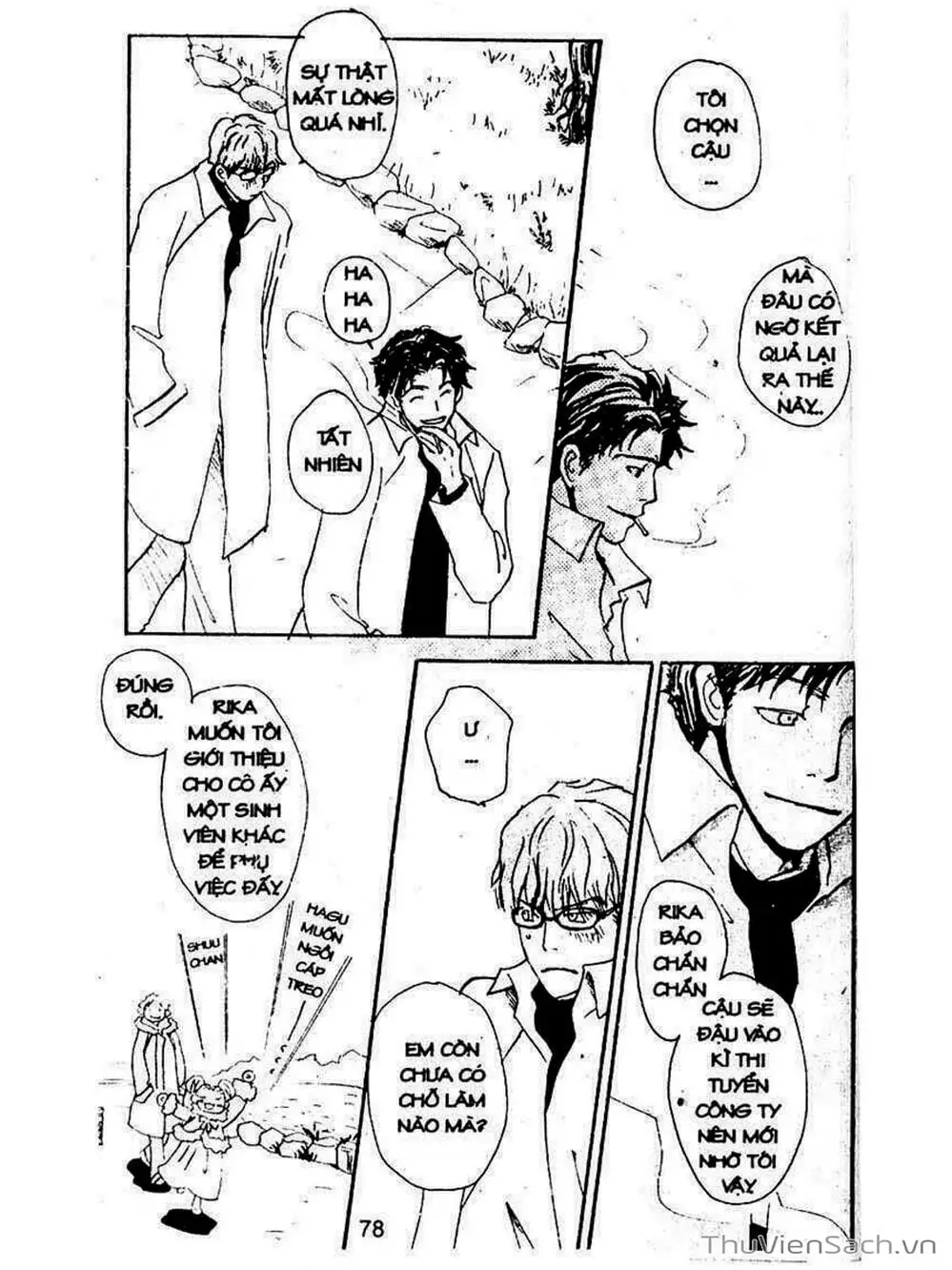 Truyện Tranh Mật Ngọt Của Tuổi Trẻ - Honey And Clover trang 5