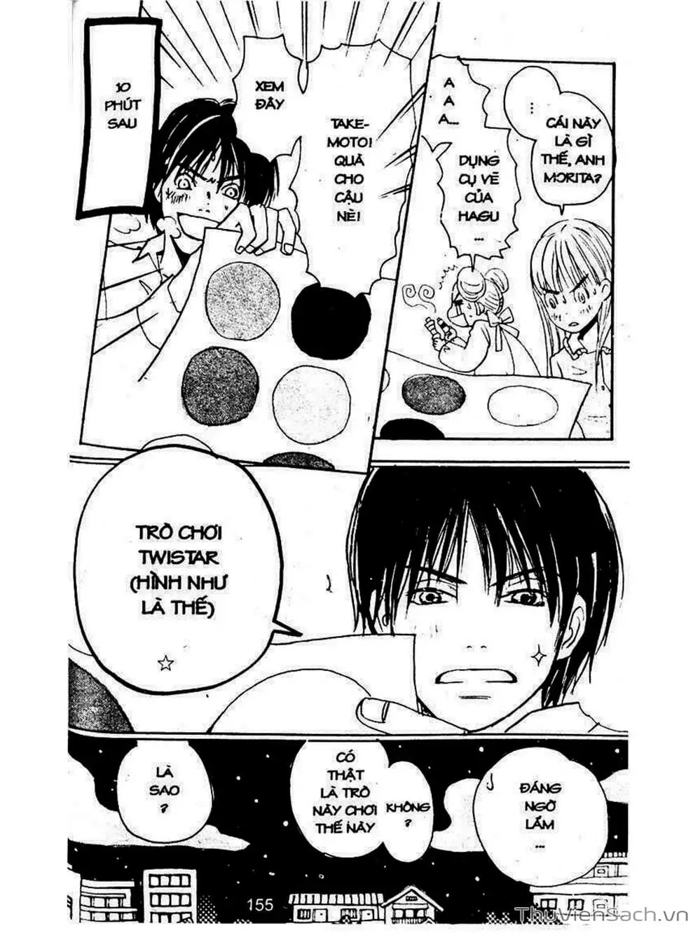 Truyện Tranh Mật Ngọt Của Tuổi Trẻ - Honey And Clover trang 5