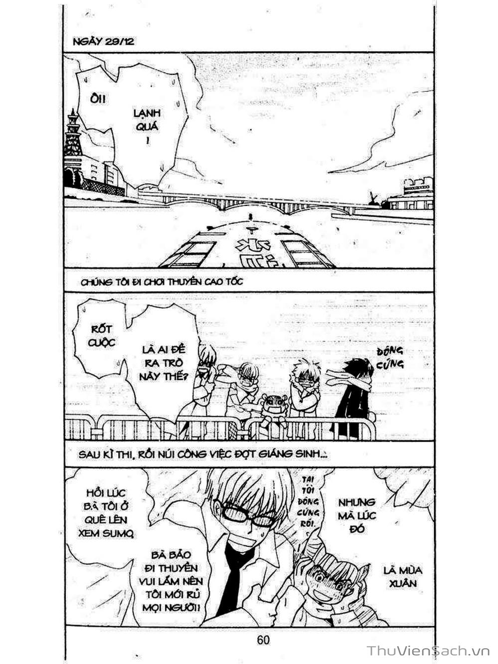 Truyện Tranh Mật Ngọt Của Tuổi Trẻ - Honey And Clover trang 5