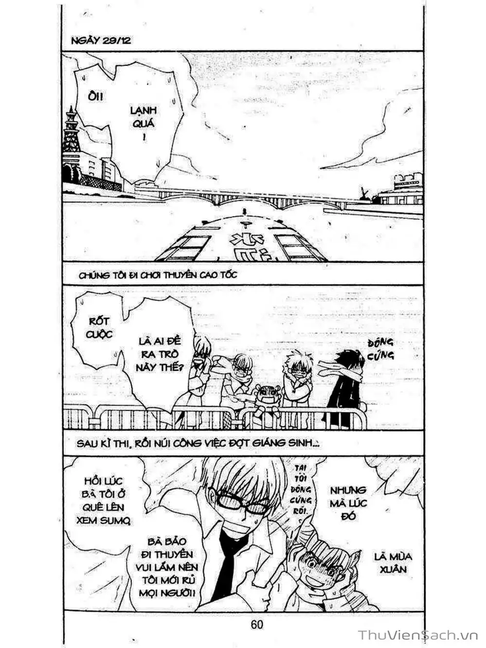 Truyện Tranh Mật Ngọt Của Tuổi Trẻ - Honey And Clover trang 5