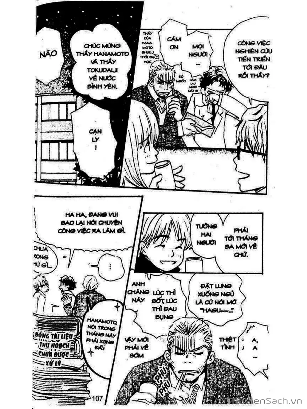 Truyện Tranh Mật Ngọt Của Tuổi Trẻ - Honey And Clover trang 5