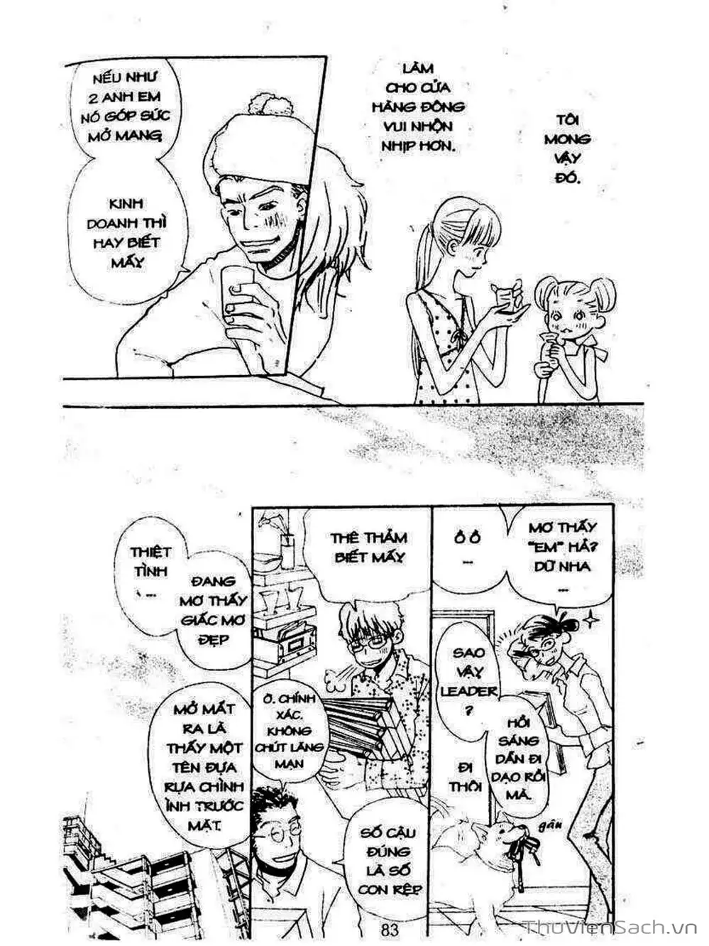 Truyện Tranh Mật Ngọt Của Tuổi Trẻ - Honey And Clover trang 5