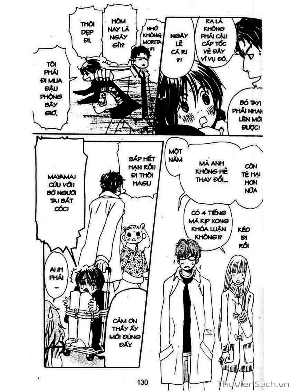 Truyện Tranh Mật Ngọt Của Tuổi Trẻ - Honey And Clover trang 5