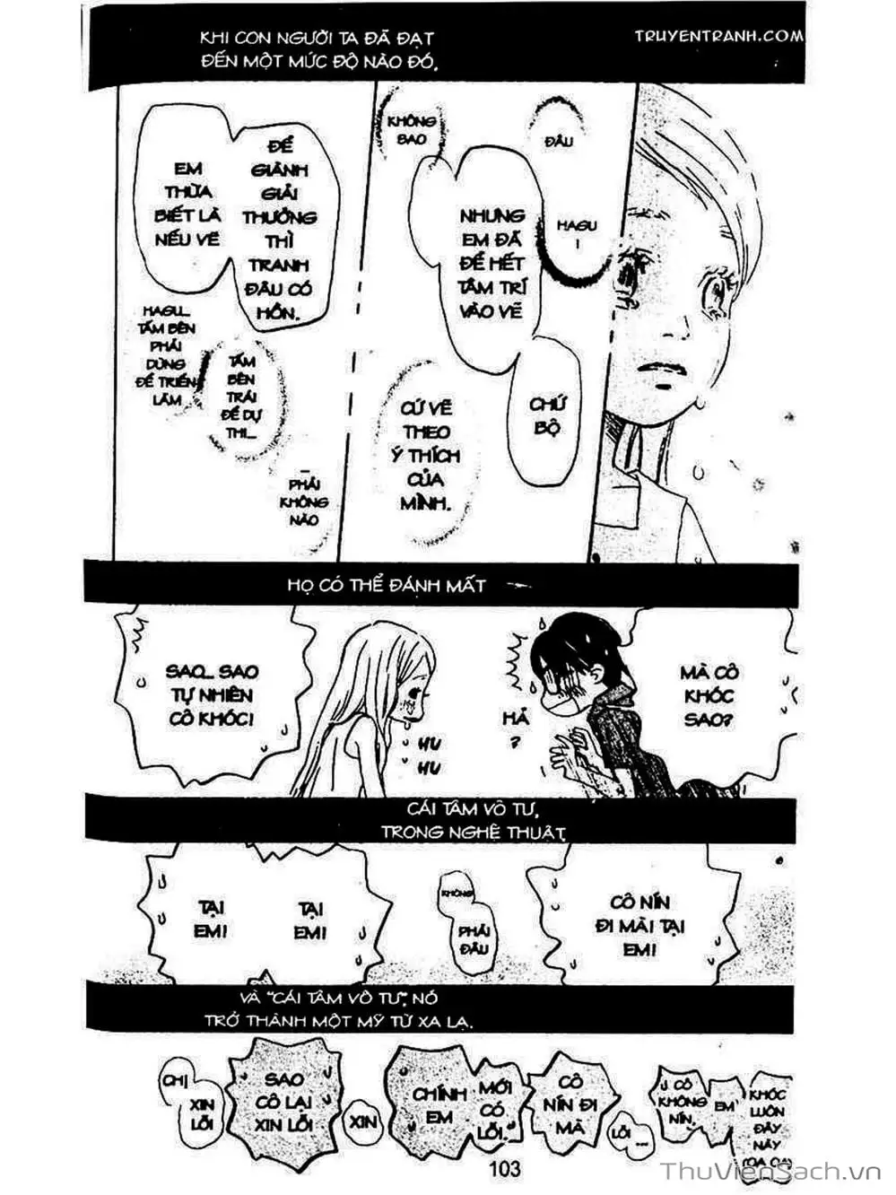 Truyện Tranh Mật Ngọt Của Tuổi Trẻ - Honey And Clover trang 5