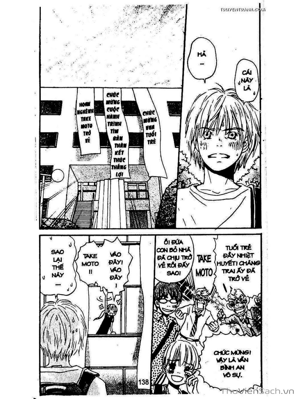 Truyện Tranh Mật Ngọt Của Tuổi Trẻ - Honey And Clover trang 5