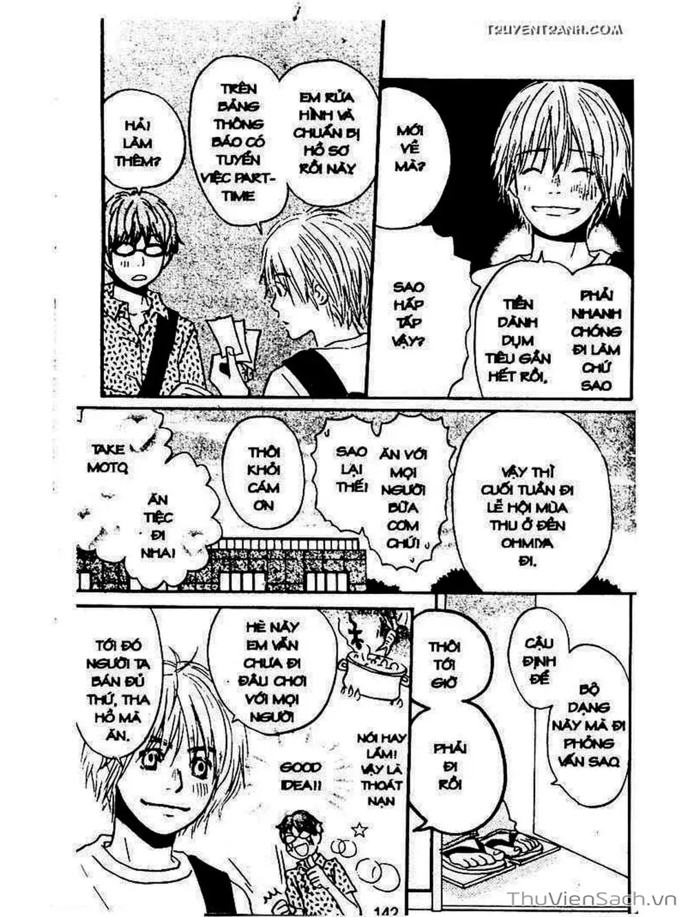 Truyện Tranh Mật Ngọt Của Tuổi Trẻ - Honey And Clover trang 5