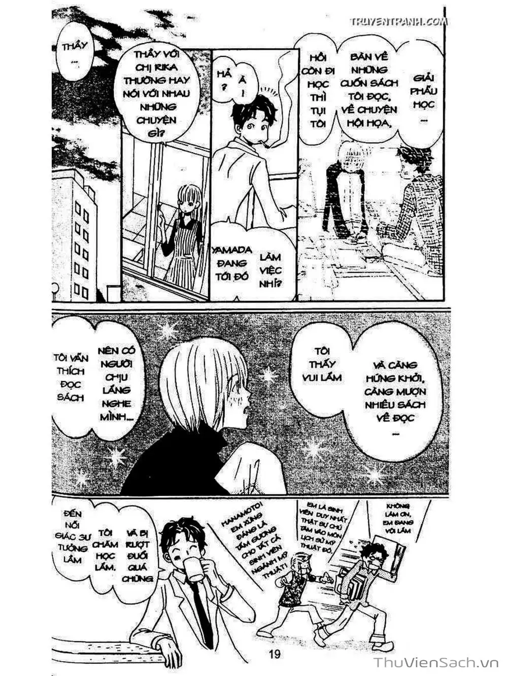 Truyện Tranh Mật Ngọt Của Tuổi Trẻ - Honey And Clover trang 5