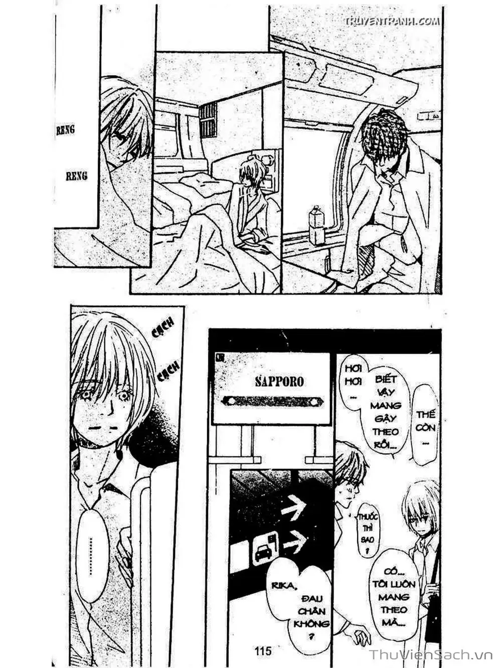 Truyện Tranh Mật Ngọt Của Tuổi Trẻ - Honey And Clover trang 5