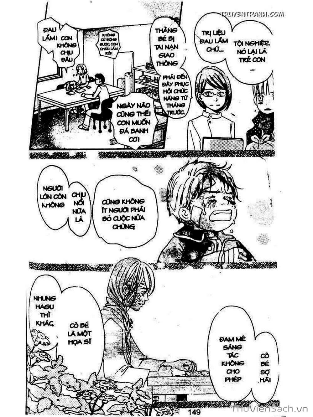 Truyện Tranh Mật Ngọt Của Tuổi Trẻ - Honey And Clover trang 5