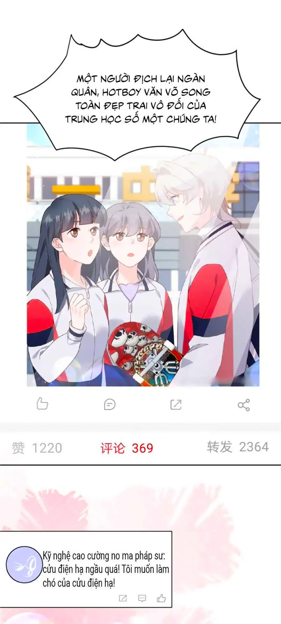 Truyện Tranh Nam Thần Quốc Dân Là Nữ - The National Hotboy Is A Girl trang 6