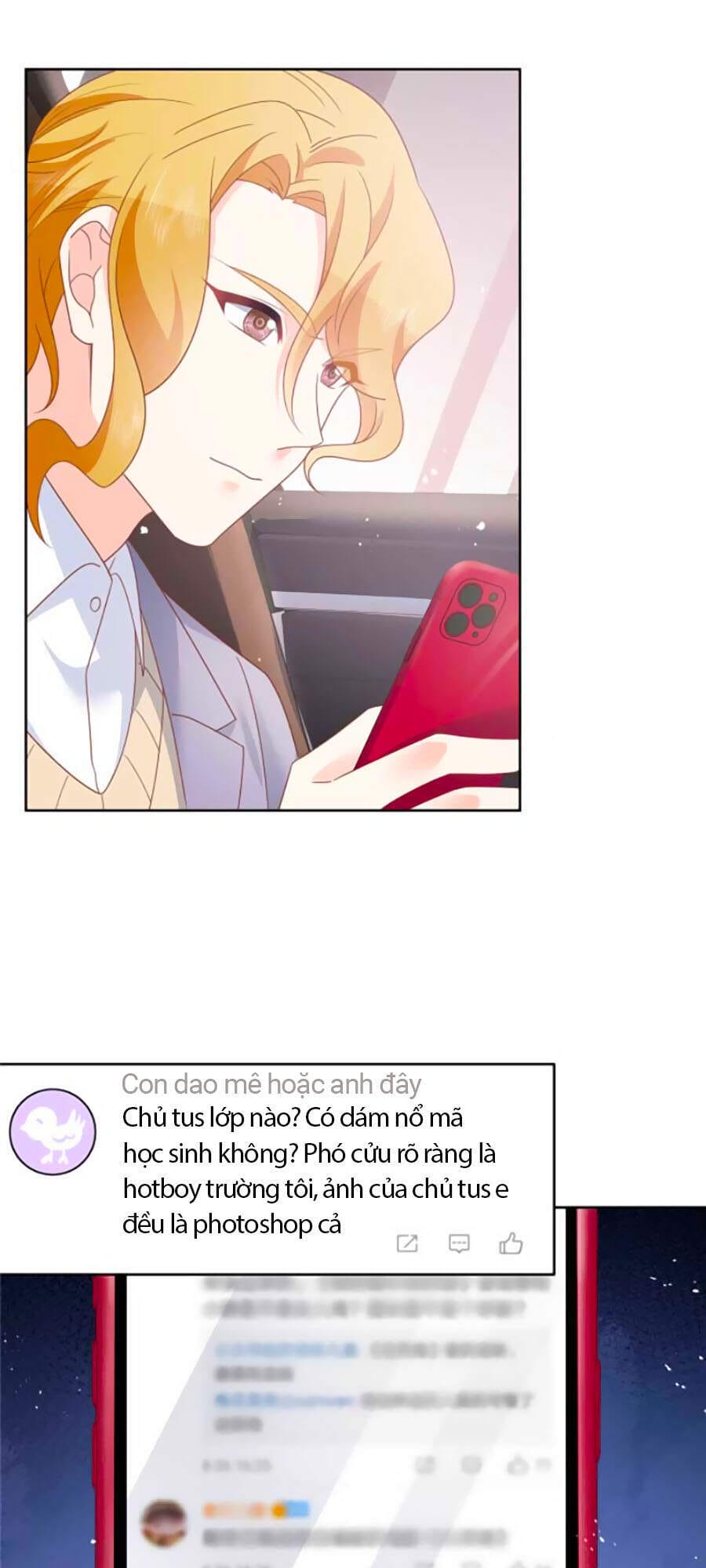 Truyện Tranh Nam Thần Quốc Dân Là Nữ - The National Hotboy Is A Girl trang 6