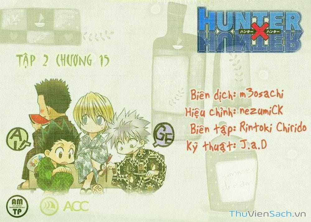 Truyện Tranh Thợ Săn - Hunter X Hunter trang 7