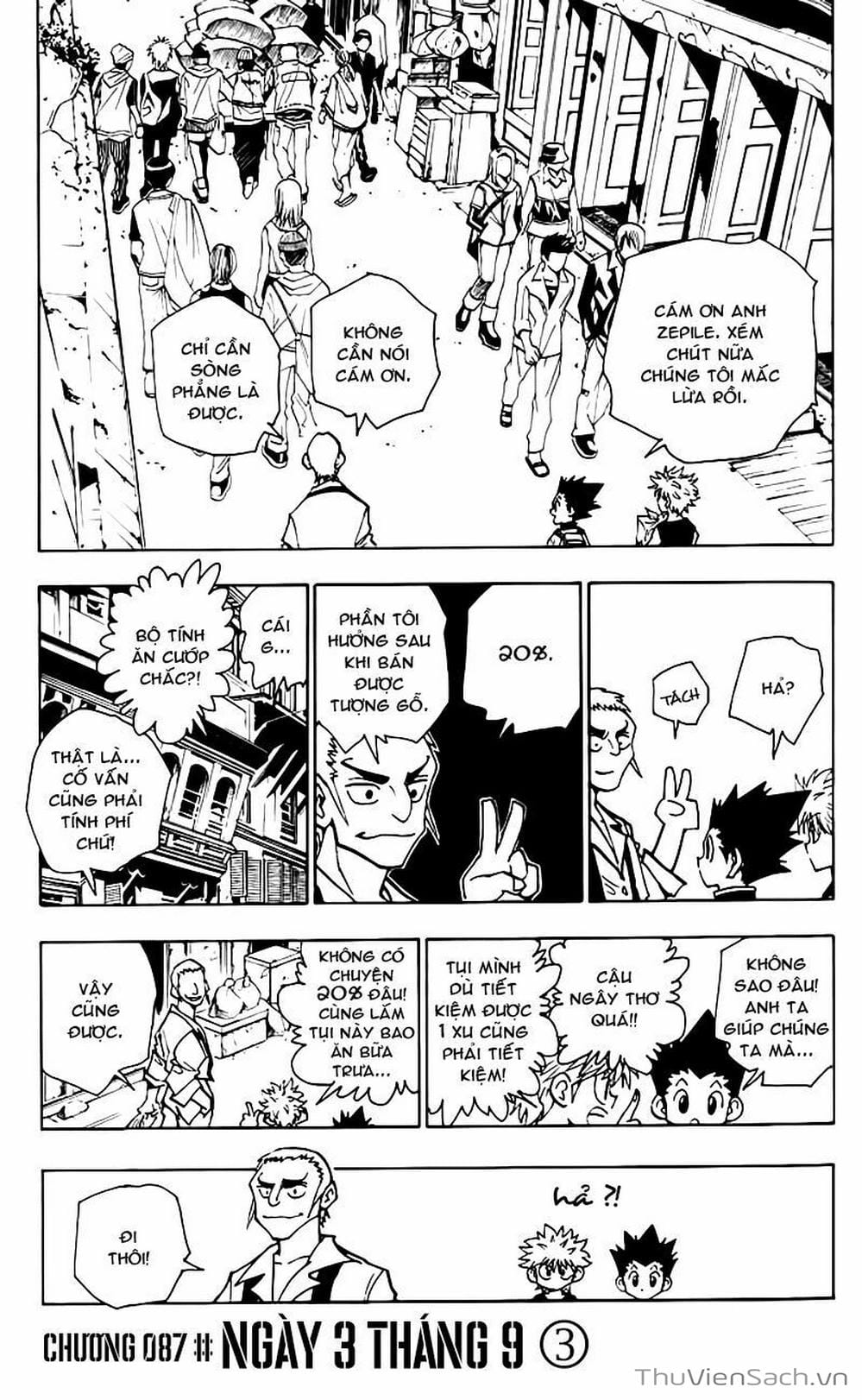 Truyện Tranh Thợ Săn - Hunter X Hunter trang 7