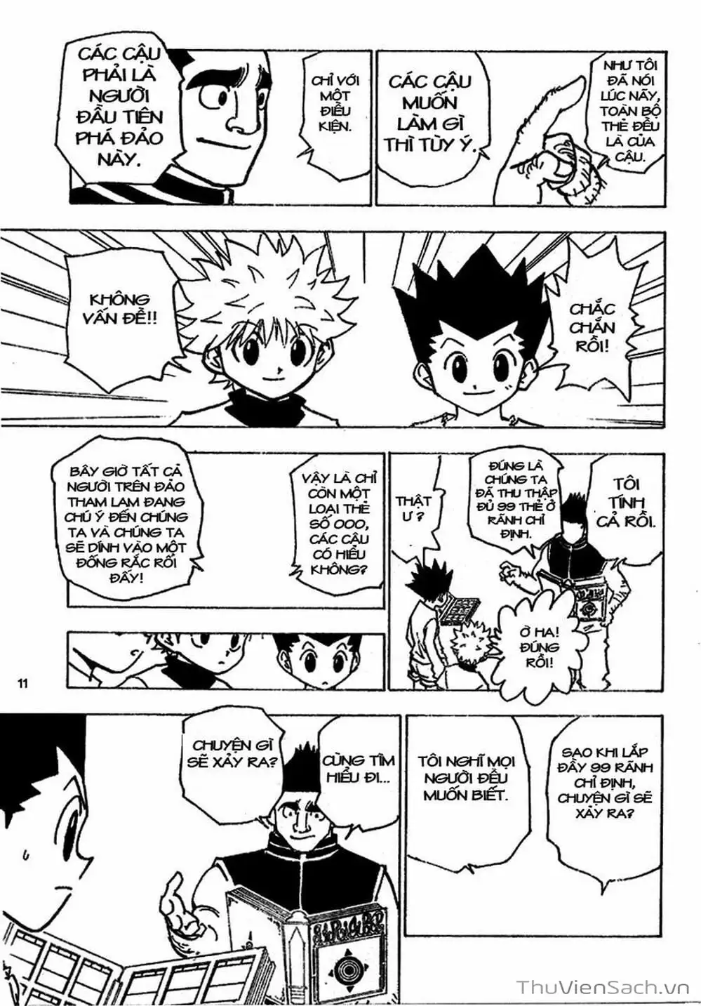 Truyện Tranh Thợ Săn - Hunter X Hunter trang 7