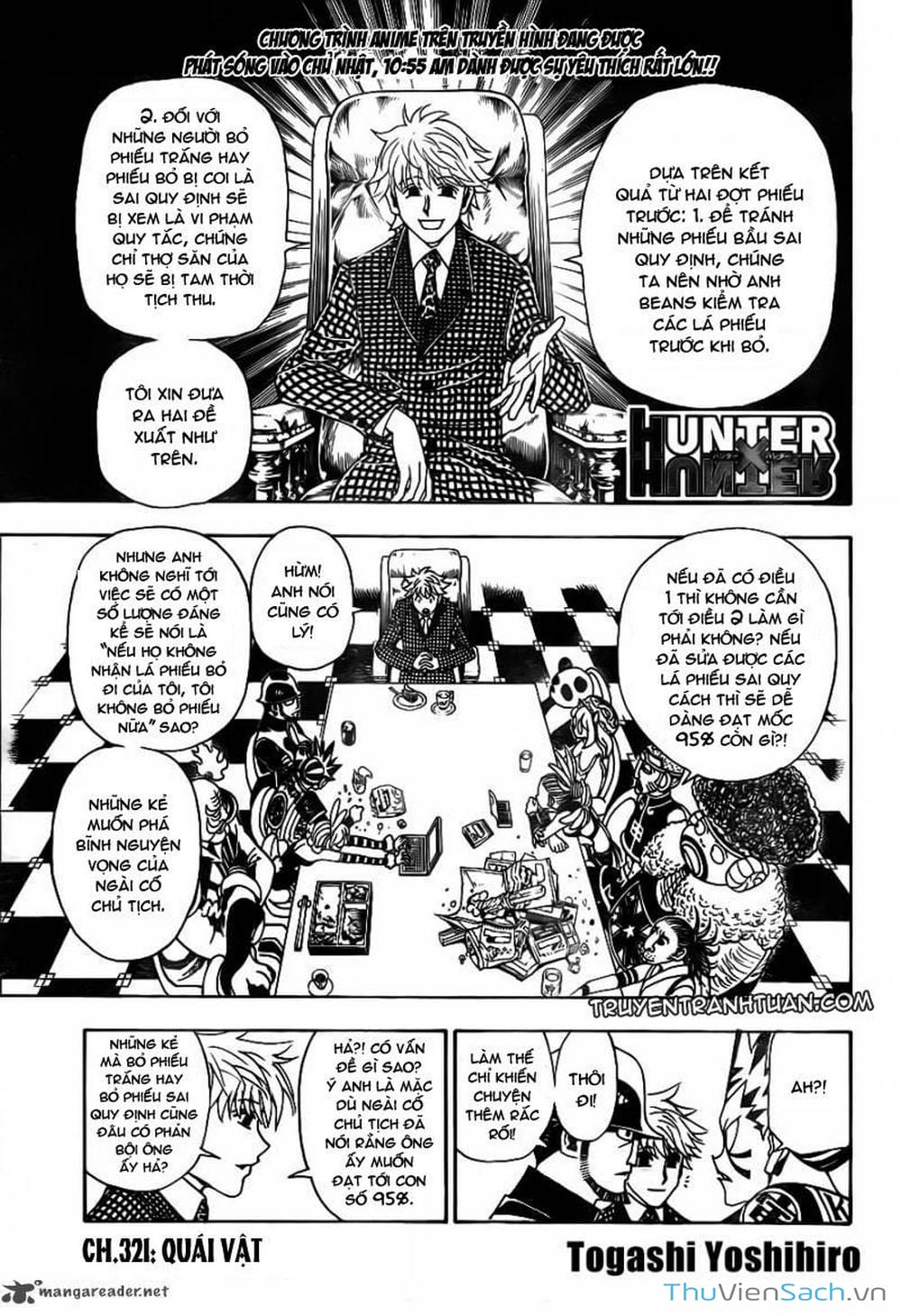 Truyện Tranh Thợ Săn - Hunter X Hunter trang 7
