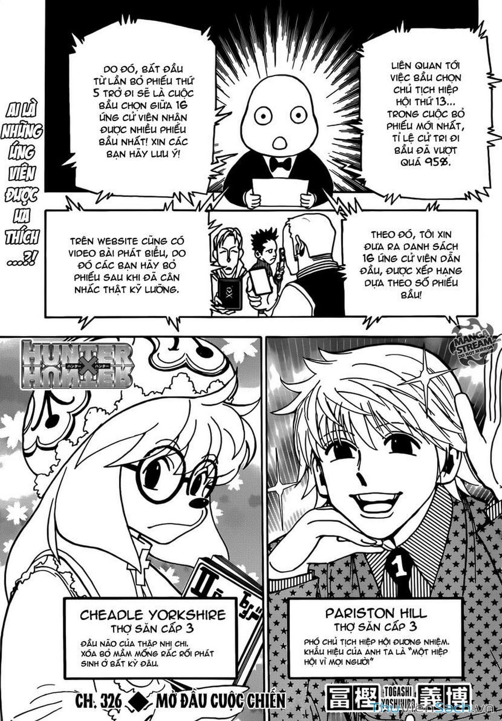 Truyện Tranh Thợ Săn - Hunter X Hunter trang 7