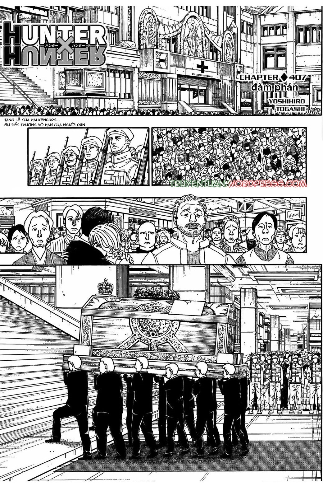 Truyện Tranh Thợ Săn - Hunter X Hunter trang 7