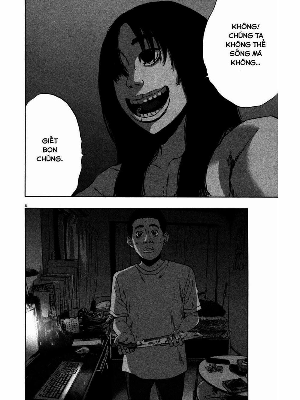 Truyện Tranh Tôi Là Người Hùng - I Am A Hero trang 8