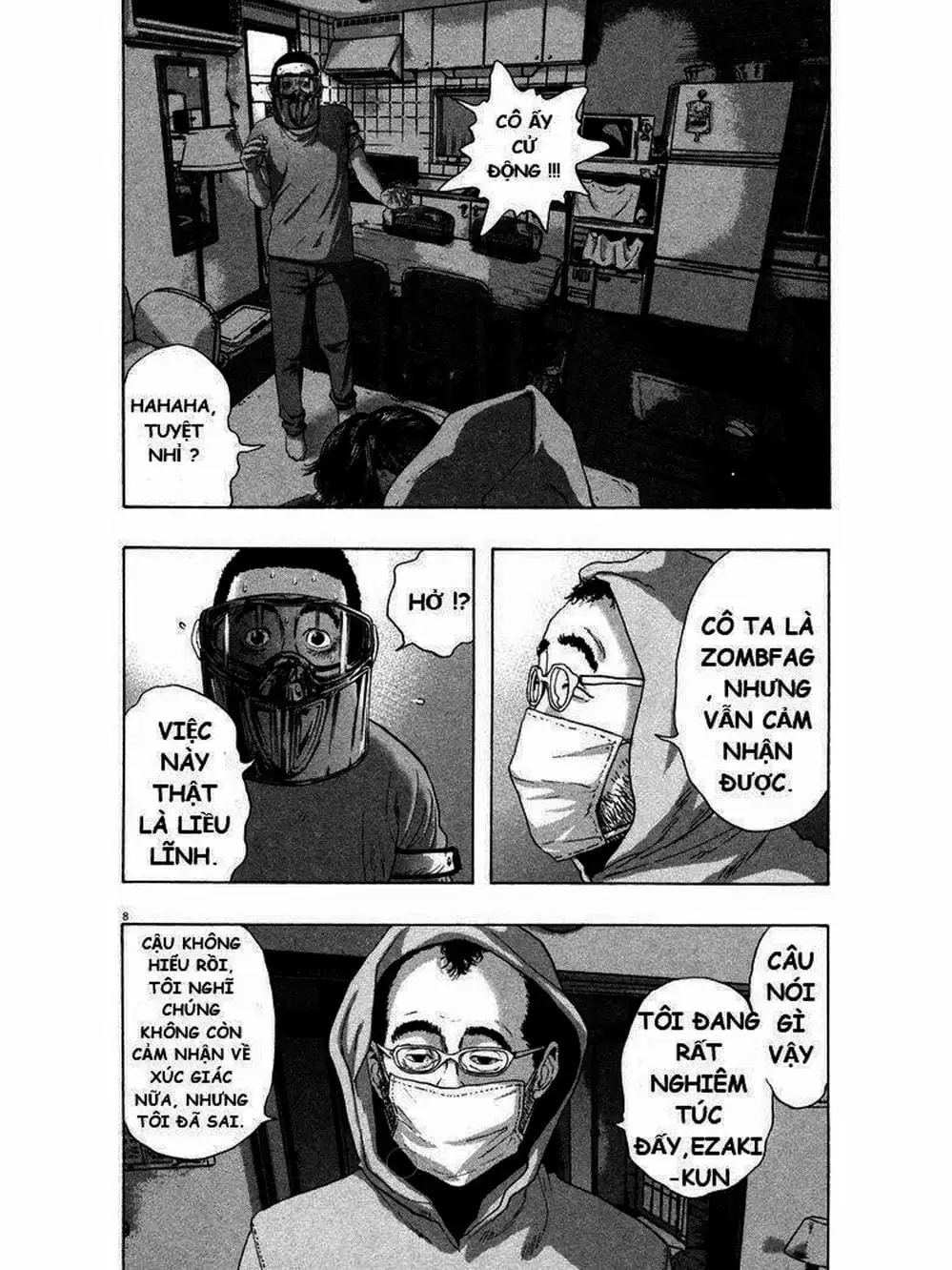 Truyện Tranh Tôi Là Người Hùng - I Am A Hero trang 8