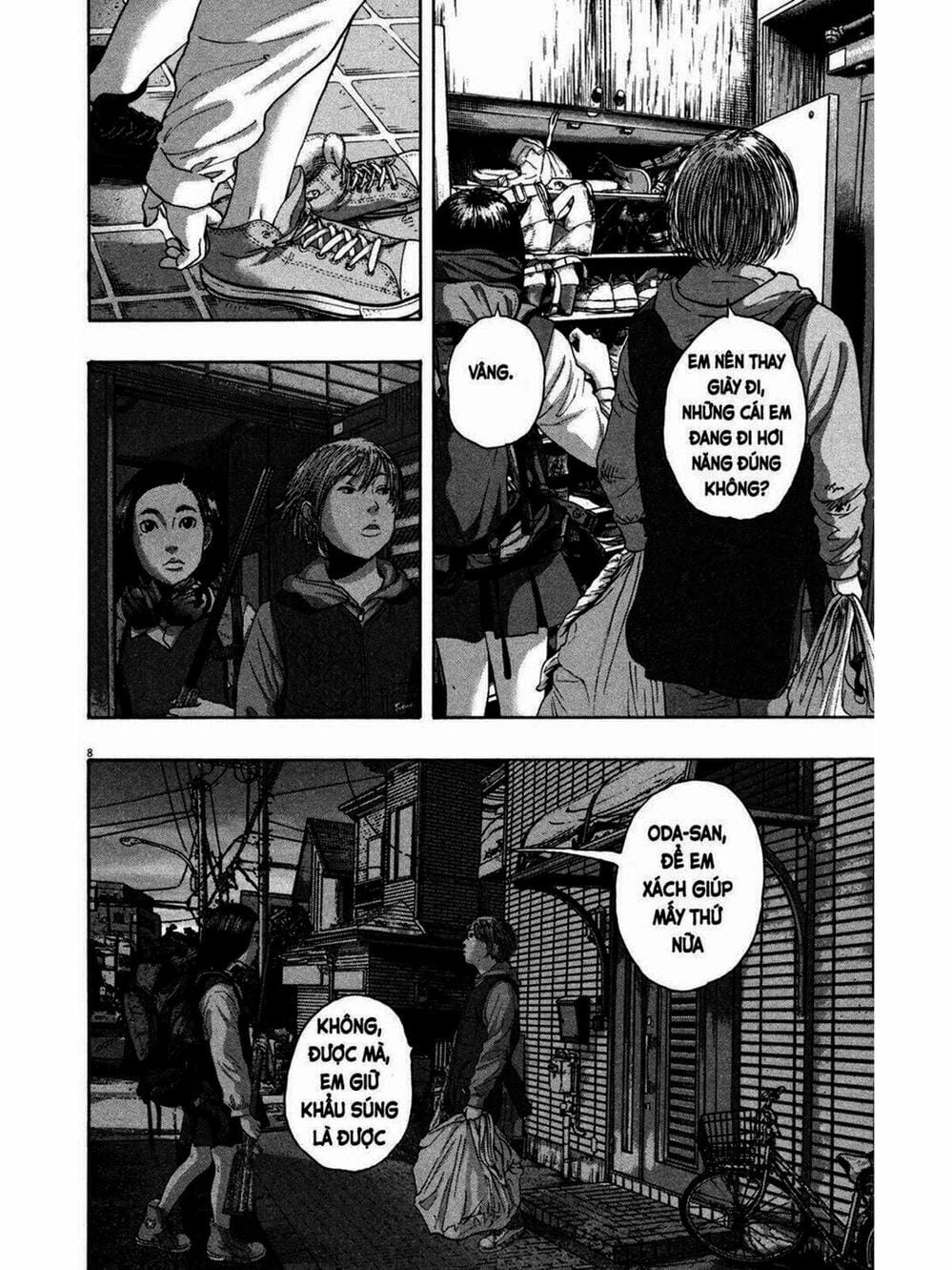 Truyện Tranh Tôi Là Người Hùng - I Am A Hero trang 8