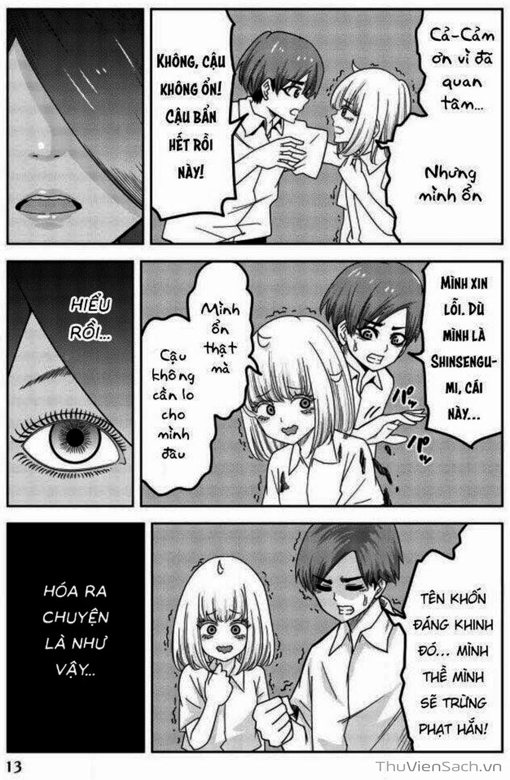 Truyện Tranh Không Chỉ Là Bắt Nạt - Ijimeru Yabai Yatsu trang 3