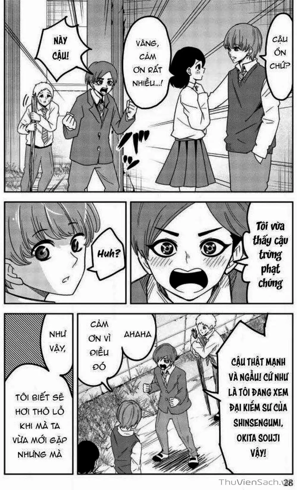 Truyện Tranh Không Chỉ Là Bắt Nạt - Ijimeru Yabai Yatsu trang 3