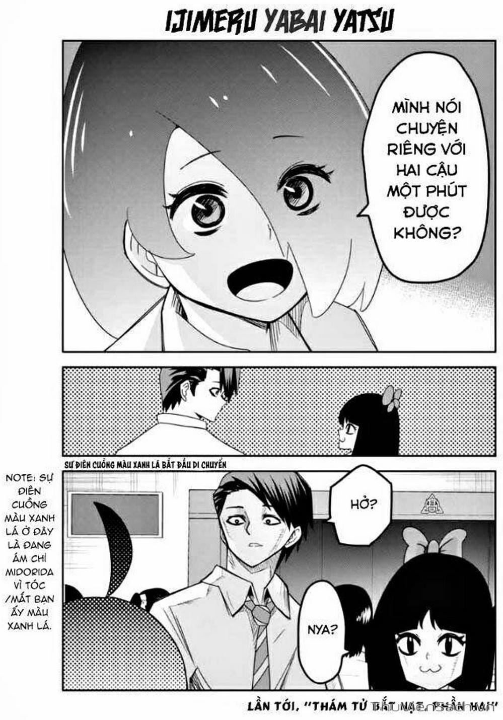 Truyện Tranh Không Chỉ Là Bắt Nạt - Ijimeru Yabai Yatsu trang 3