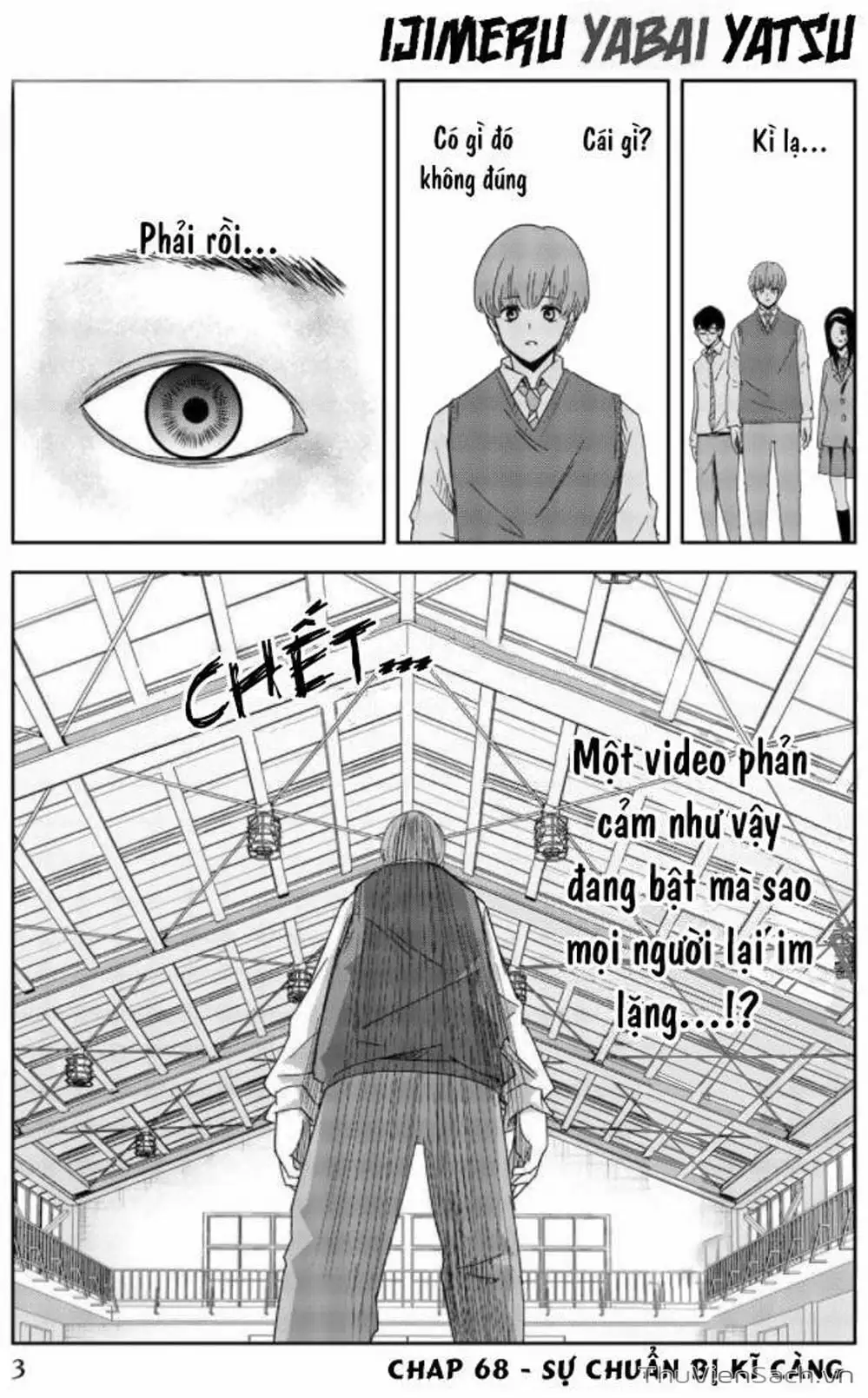 Truyện Tranh Không Chỉ Là Bắt Nạt - Ijimeru Yabai Yatsu trang 3